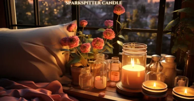 Sparkspitter candle