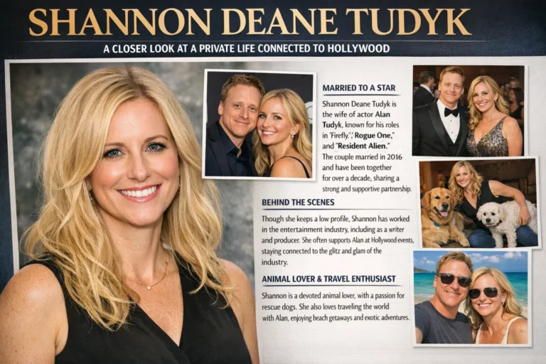 Shannon Deane Tudyk: A Complete Insight into Her Life, Career, and Personal Journey Shannon Deane Tudyk